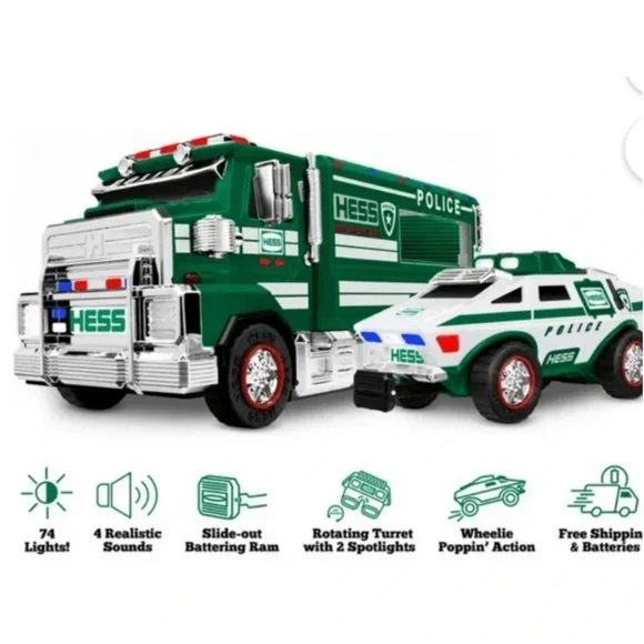 Hess 2023 Police Truck & Cruiser -Brand New in Box SOLD OUT ON WEBSITE - Picture 11 of 16